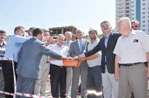 Körfez Camii'nin Temeli Atıldı