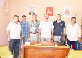 Başkan Ekmekçi, siyasi parti başkanları ile görüştü