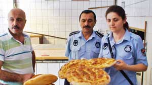 İLKADIM'DA FIRINLARA DENETİM