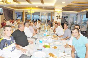 SAMSUN ZABITASI iFTARDA BULUŞTU