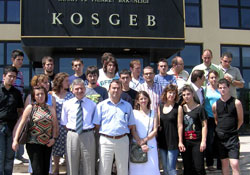 Kosovalı öğrenciler KOSGEB'de