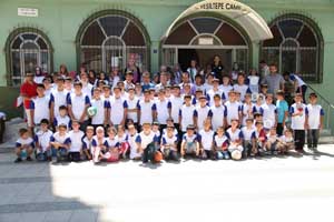CAMİLERDE SPOR DEVAM EDİYOR