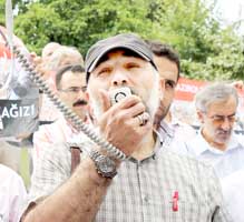 Mısır'daki askeri kanlı müdahale Samsunda kınandı