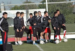 Tek antrenman yaptılar