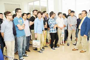 Genç'e Almanya'dan misafir