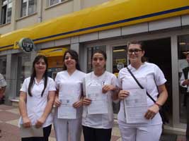 Hemşire adaylarından itiraz