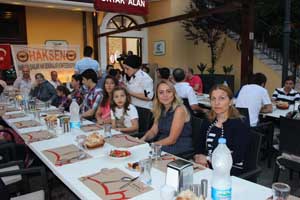 Hak-Sen üyeleri iftarda buluştu