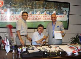 Birlikten Samsunspor'a maddi destek