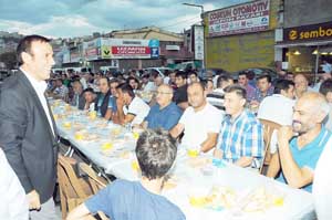 Genç, sanayi esnafıyla buluştu