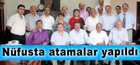 Nüfus Müdürleri'nin atamaları tamam