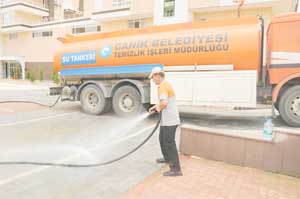 Canik'ten Atakum'a destek
