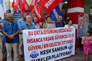 KESK üyelerinden toplu sözleşme zammı tepkİsi