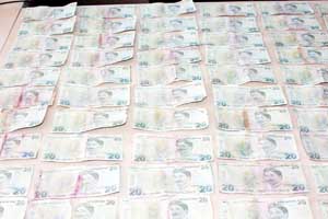 SAHTRE PARAYLA YAKALANDI