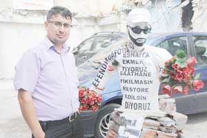 BÜYÜKŞEHİR'E PROTESTO