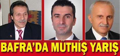 BAFRA'DA MÜTHİŞ YARIŞ