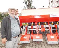 Çiftçiye zirai alet desteği