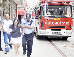 TAŞKINLIK YAPINCA EVDEN ÇIKARDILAR