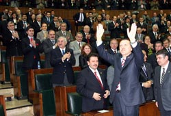 Erdoğan, Baykal'ın restini gördü