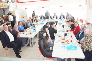 BAŞKANLARIN PİDE KEYFİ