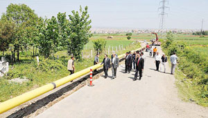 BAFRA'DA DOĞALGAZ