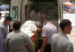 Vezirköprü'de tüfekli saldırı