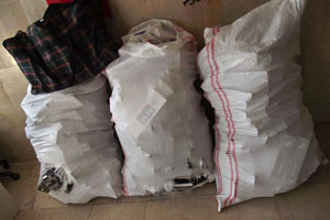 Havza'da kaçak sigara operasyonu