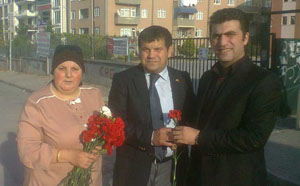 Çapaş, meslektaşlarını unutmadı