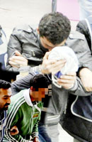 HIRSIZLIK ŞÜPHELİLERİ POLİSİ YARALADI