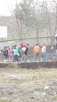 SAMSUN'A KAR YAĞDI