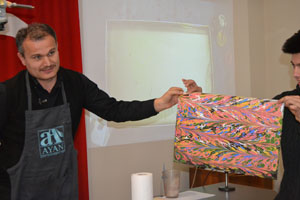 Ebru Sanatının Önemi anlatıldı