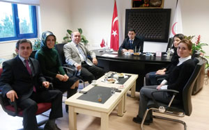Kaymakam Katırcıdan Dr. Akın'a ziyaret