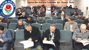 Eğitim-Bir-Sen'den Üyelerine  Bir  Hizmet  Daha