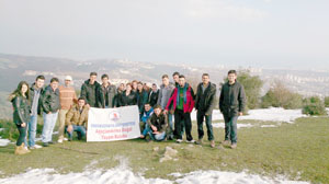 OMÜlü Gençlerin Doğa ve İnceleme Gezisi Yaptılar