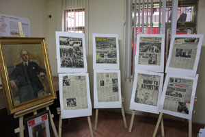 CHP Bafra İlçe Teşkilatı, İnönü'yü resim sergisi ile andı