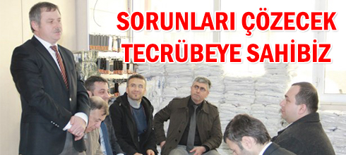 SORUNLARI ÇÖZECEK TECRÜBEYE SAHİBİZ