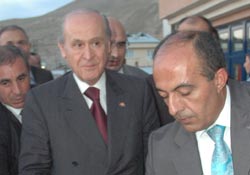 Bahçeli'nin Bayburt ziyareti