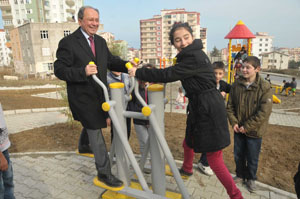 Burma, '100'den fazla park yaptık'