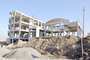 BÖLGE KAN MERKEZİ İNŞATI YENİDEN BAŞLADI