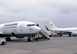 SunExpress Samsun seferinde