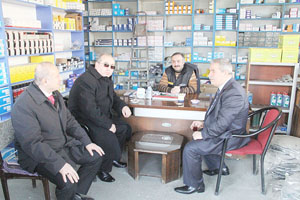 Başkan Demirtaş sanayi esnafını gezdi