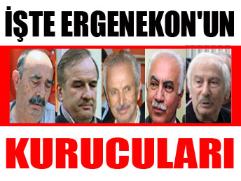 Ergenekon'un en önemli 5 ismi...
