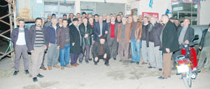 CHP Bafra ilçe teşkilatı seçim çalışmalarına devam ediyor