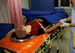 Baruthane'de yaralamalı kaza