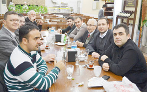 Bafra Ülkü Ocakları'ndan teşekkür yemeği