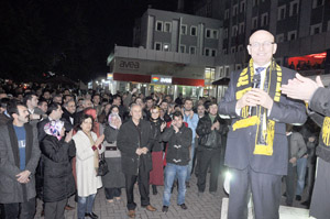 Şenol Kul'a muhteşem karşılama