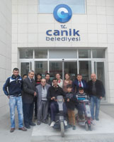 Canik'te büyük mutluluk