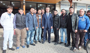 Topaloğlu, seçim çalışmasını gençlerle başlattı