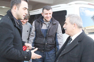 DEMİRTAŞ SANAYİ ESNAF ZİYARETİNE KALDIĞI YERDEN DEVAM EDİYOR