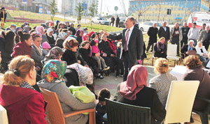 Başkan Burma Yeşilderelilerle Buluştu