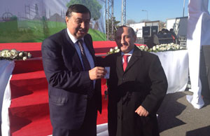 ÇEVRE VE ŞEHİRÇİLİK BAKANLIĞINDAN HAVZA BELEDİYESİNE ÇÖP TOPLAMA ARACI